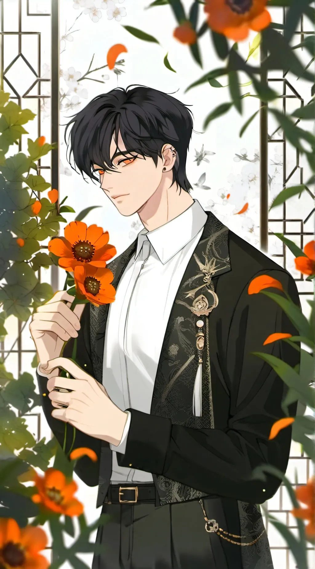 ai character: kyle background