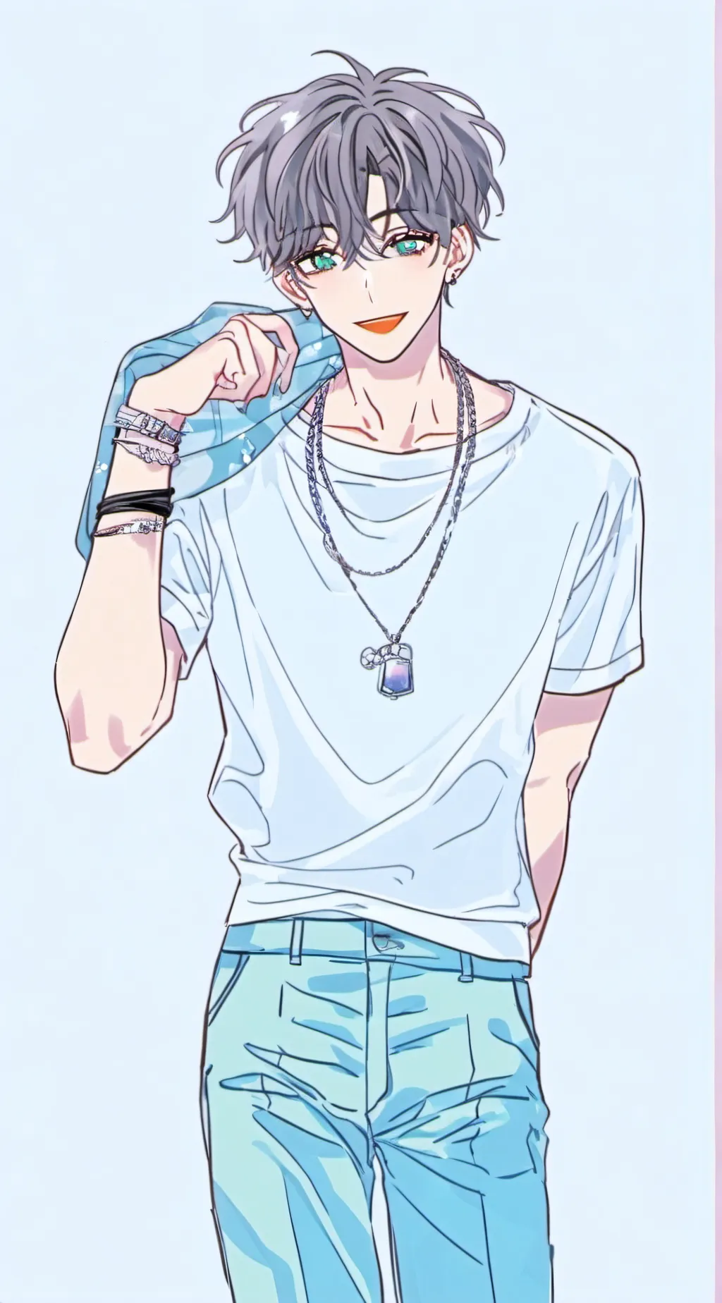 ai character: Lucas background