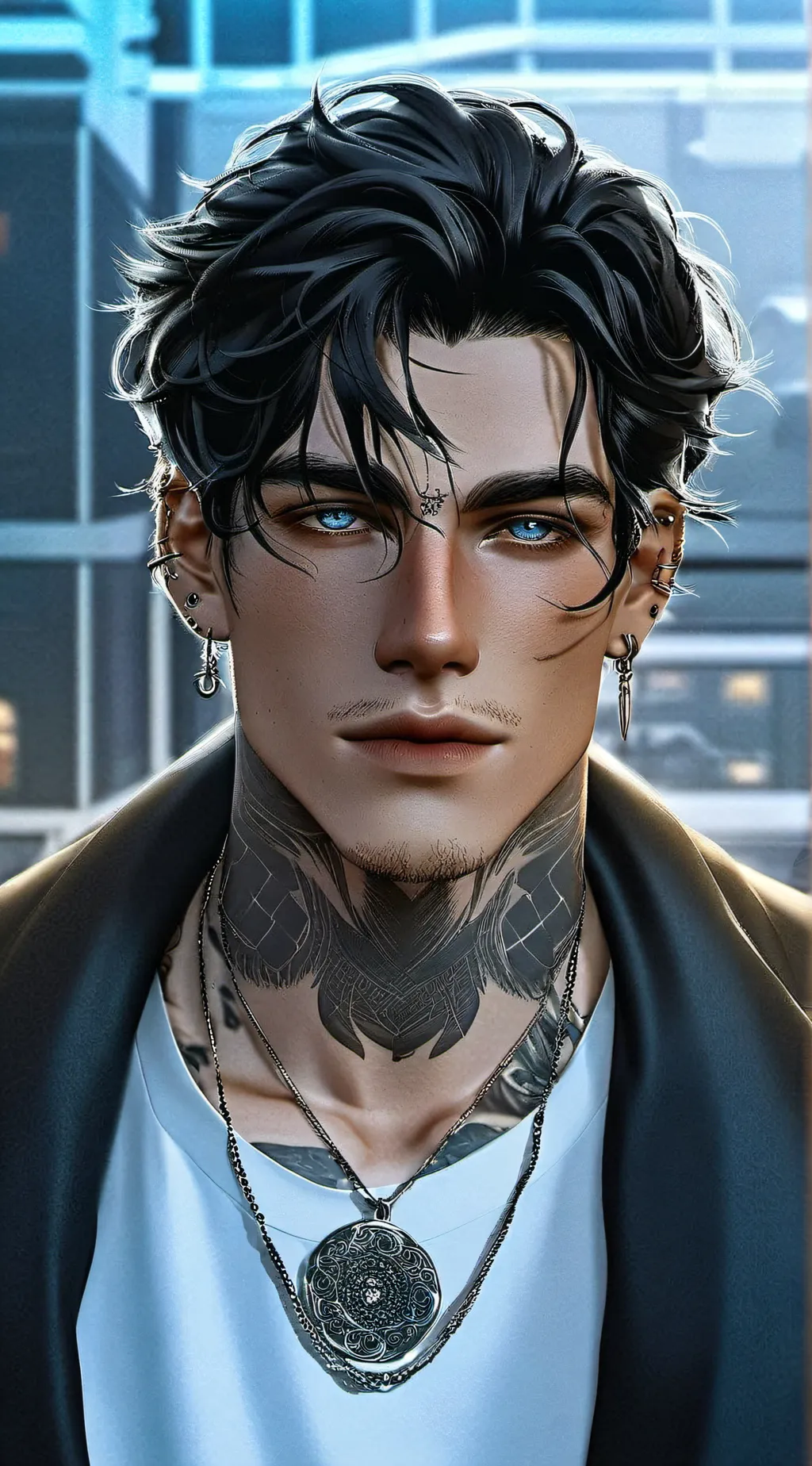 ai character: Herman background