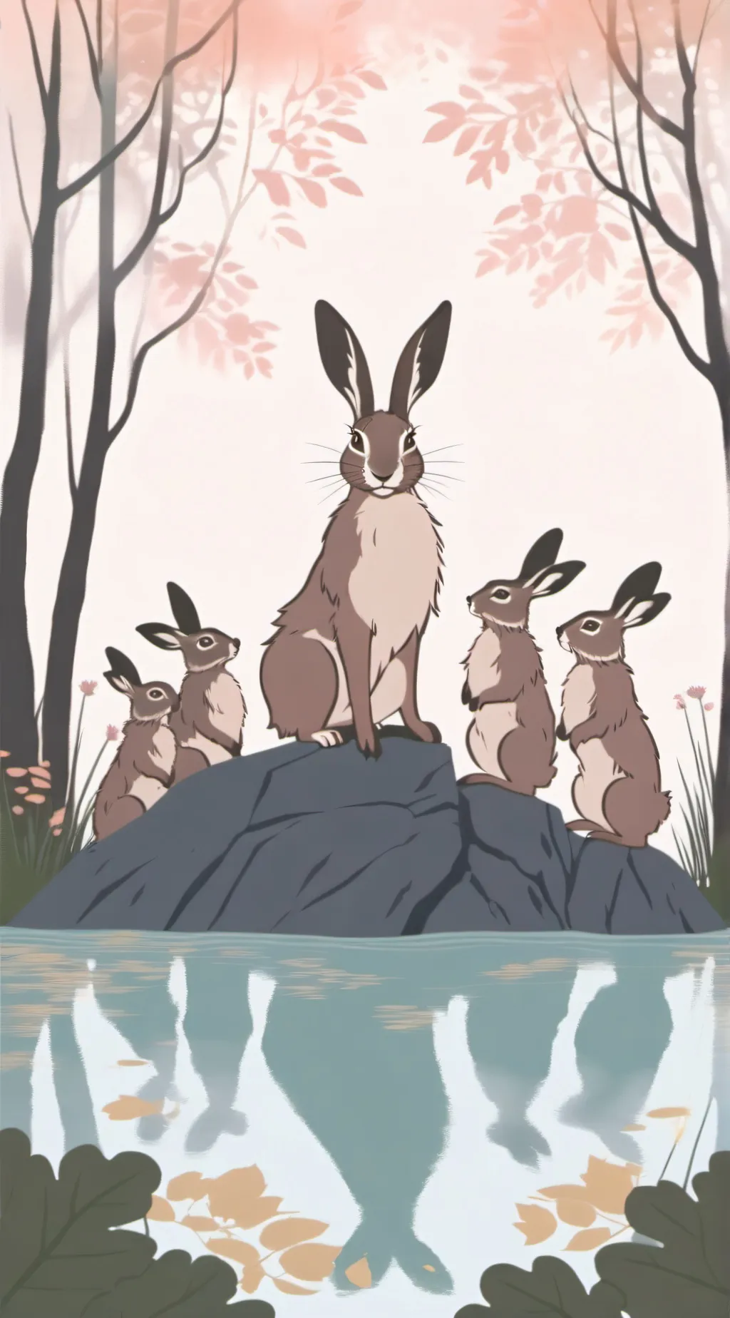 ai character: HARPY HARE background