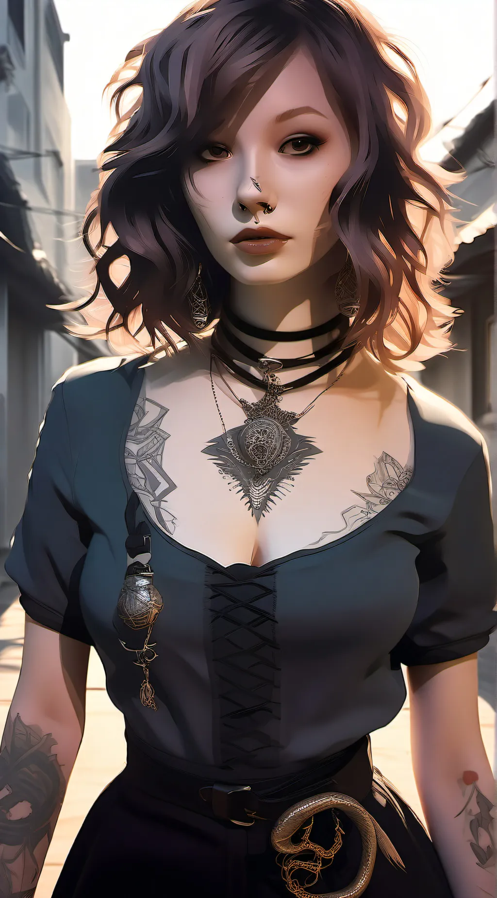 ai character: live  background