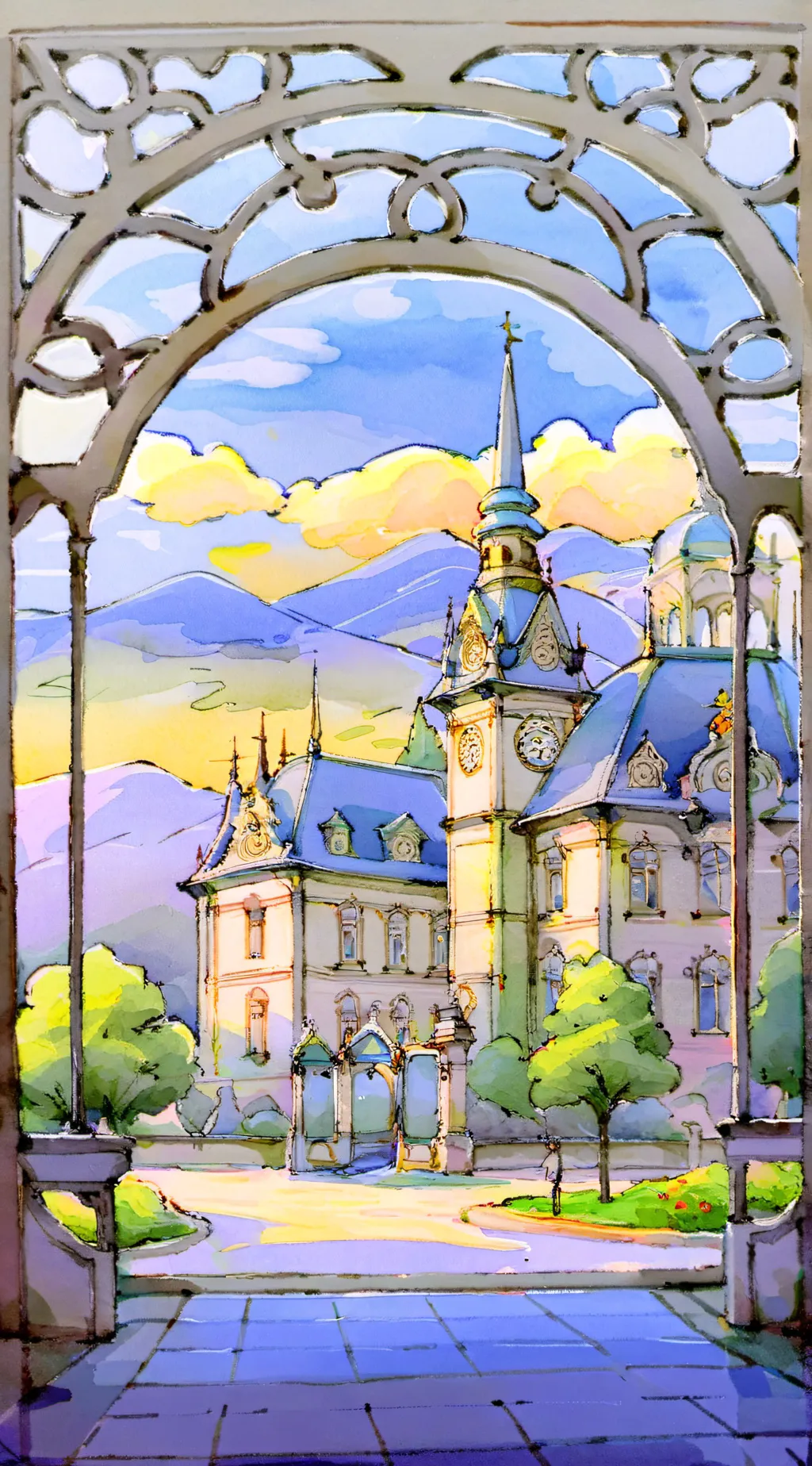 ai character: Demon slayer background