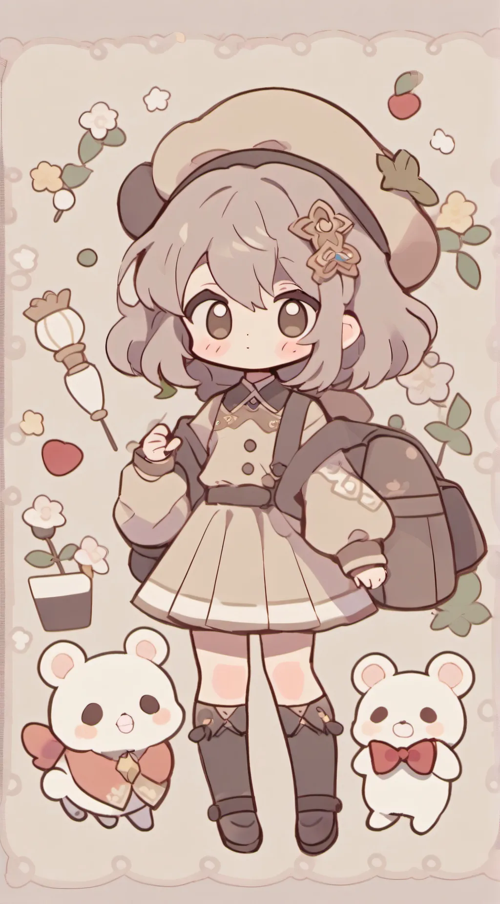 ai character: Rosie the Charmer background