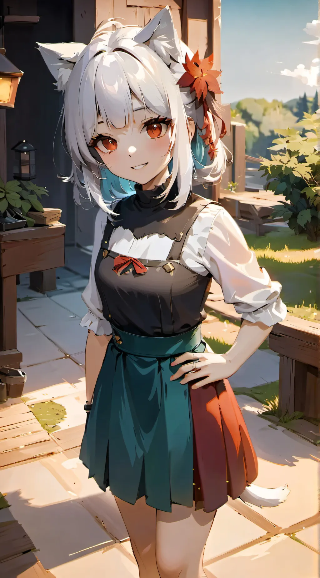 ai character: lucy malako background