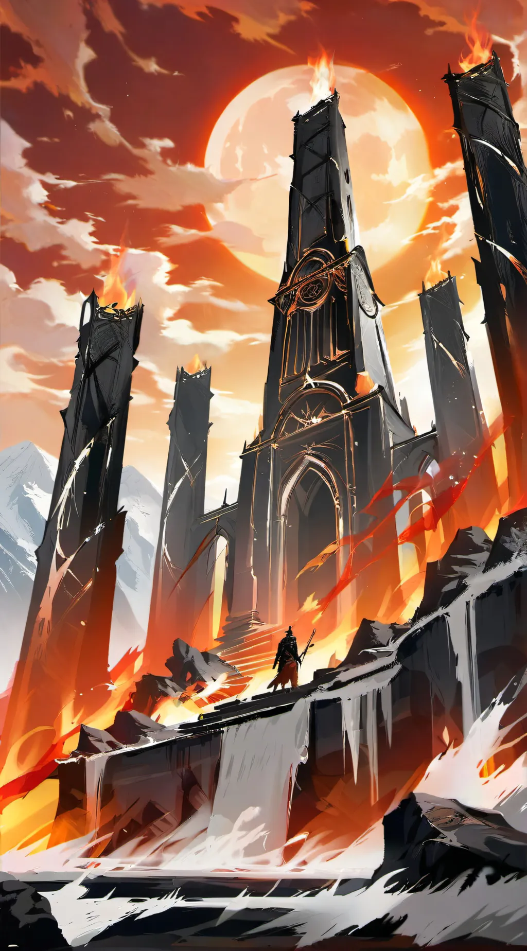 ai character: hazbin hotel😎🖕 background