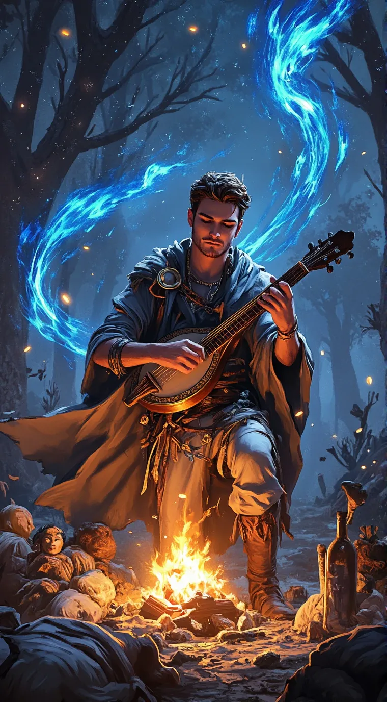 ai character: Orion background