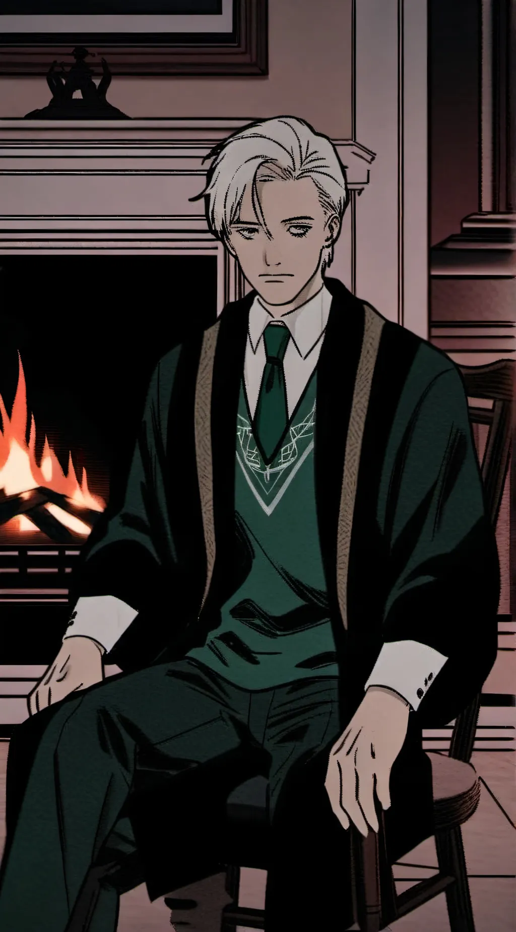 ai character: Draco Malfoy background