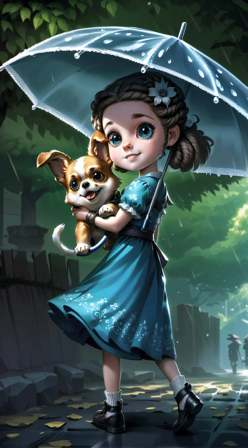 ai character: Scarlett background