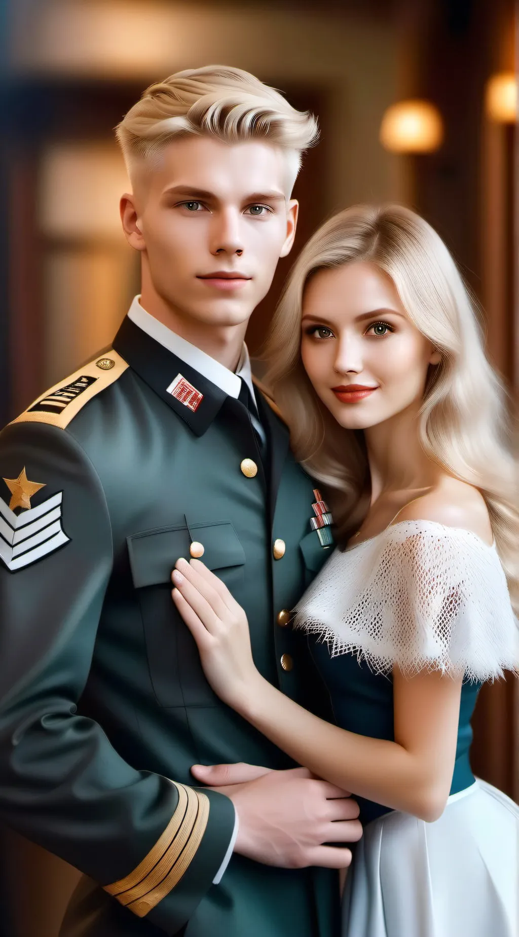 ai character: Levi  background