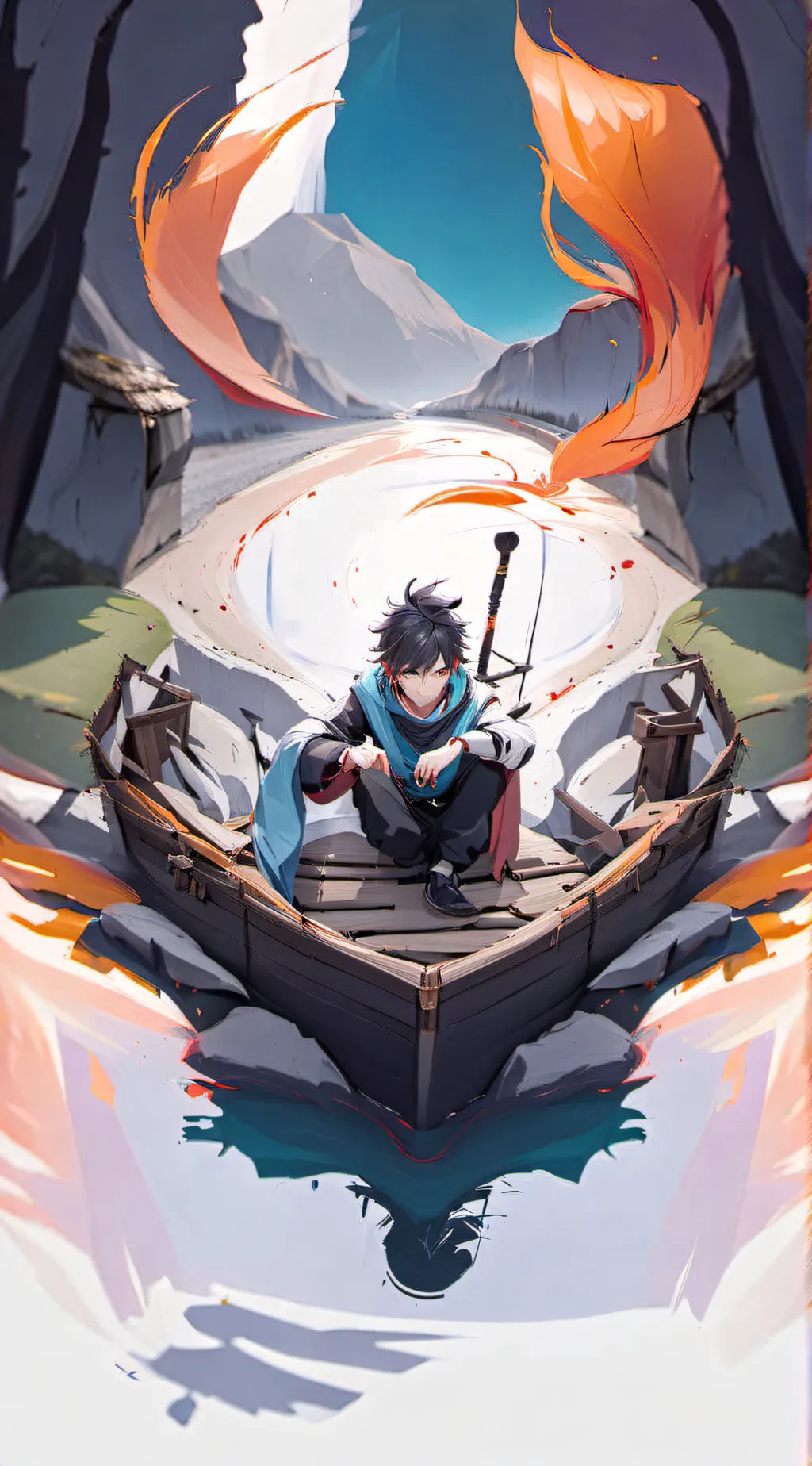 ai character: love Dylan  background