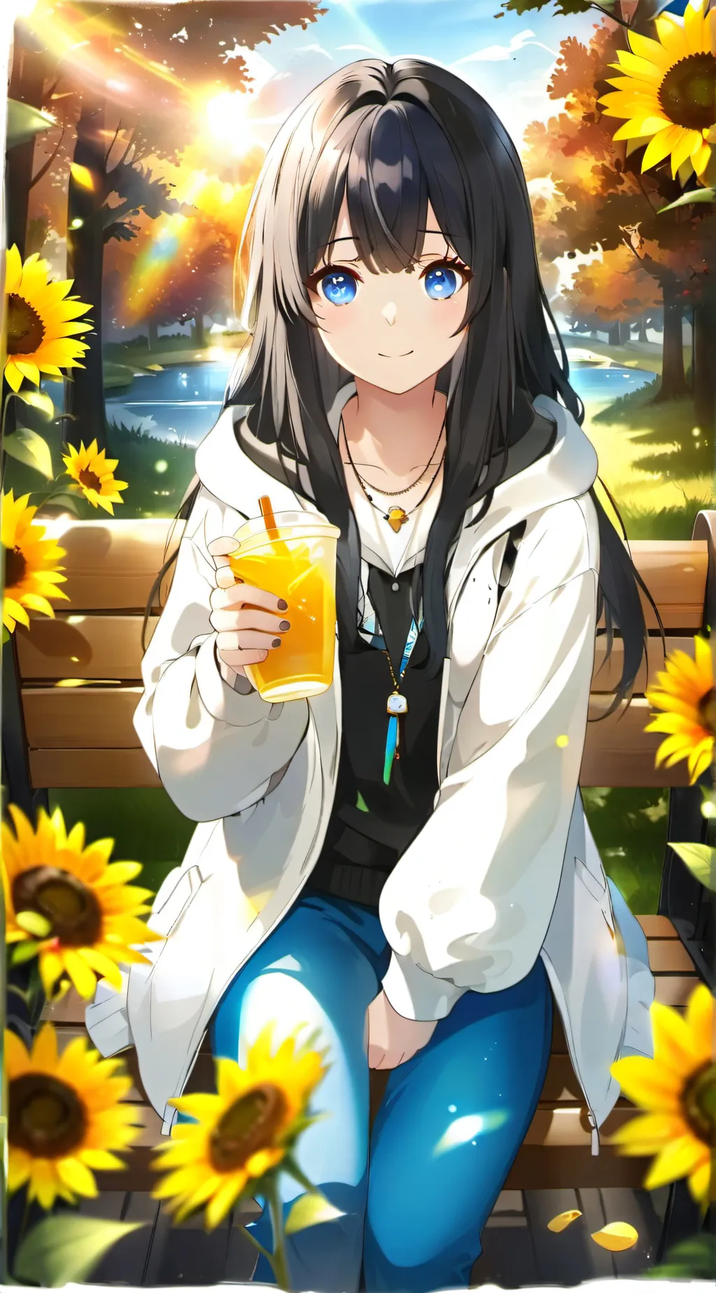 ai character: Lila background