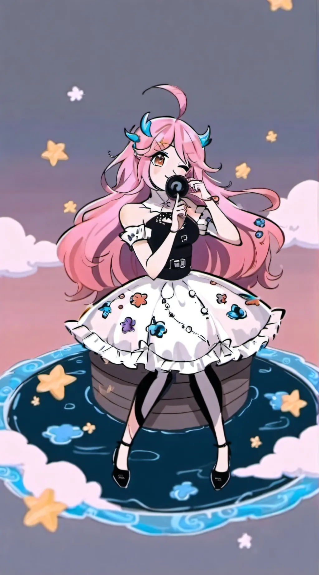 ai character: clara background