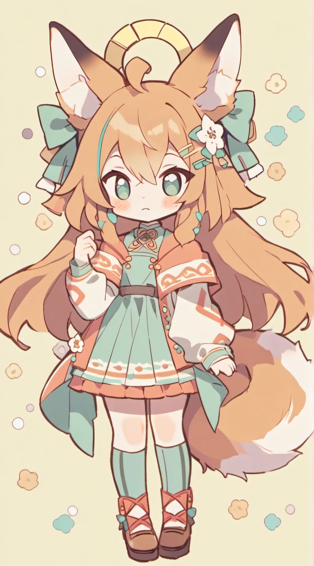 ai character: Sarah, ￼ background