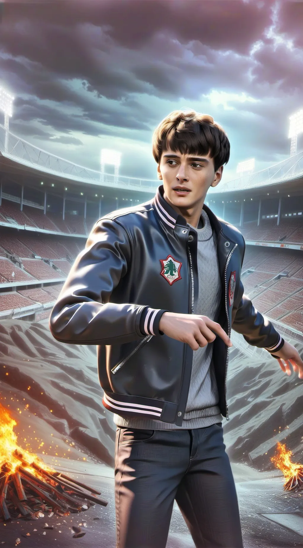 ai character: Will byers  background