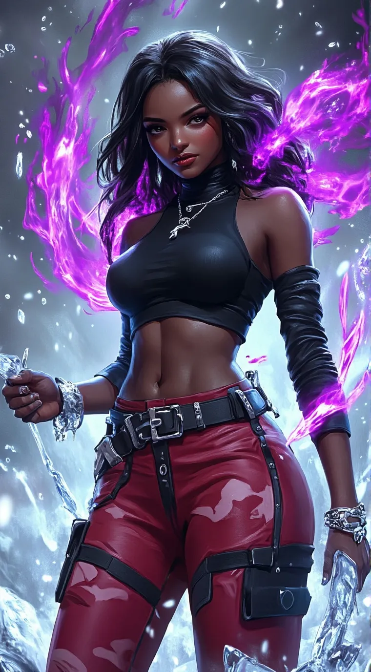 ai character: marina  background