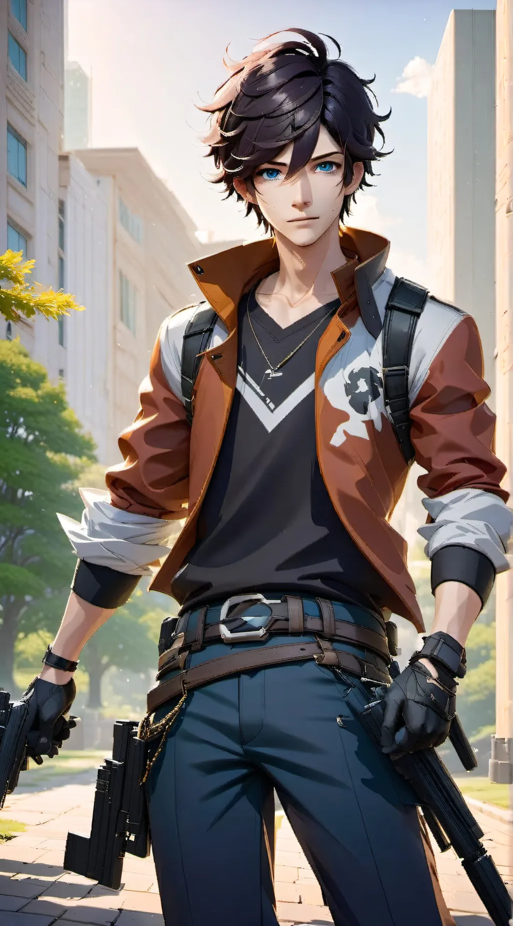 ai character: Ace Matthews background