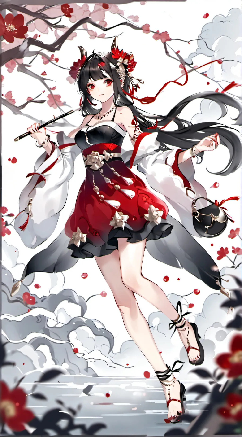 ai character: Rin background