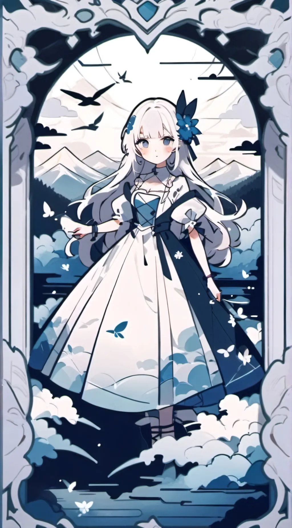 ai character: fpe wedding background