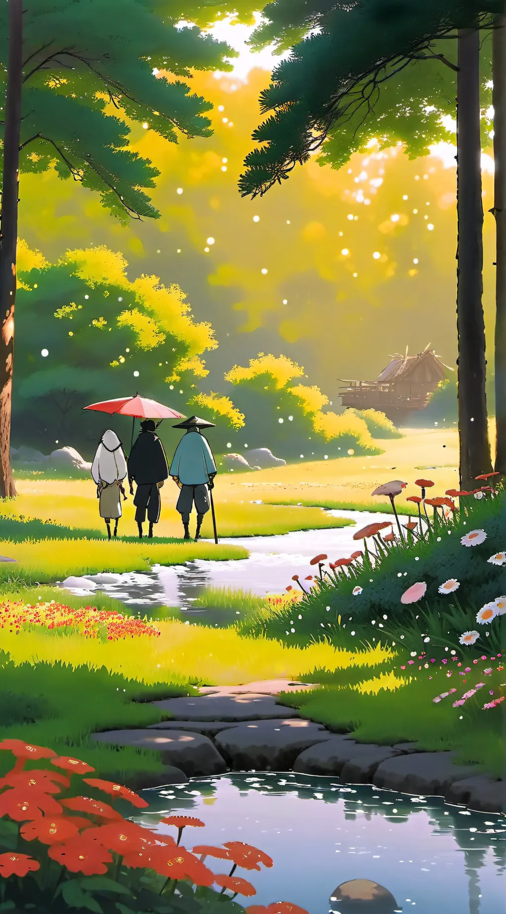 ai character: Weird beeping nois background