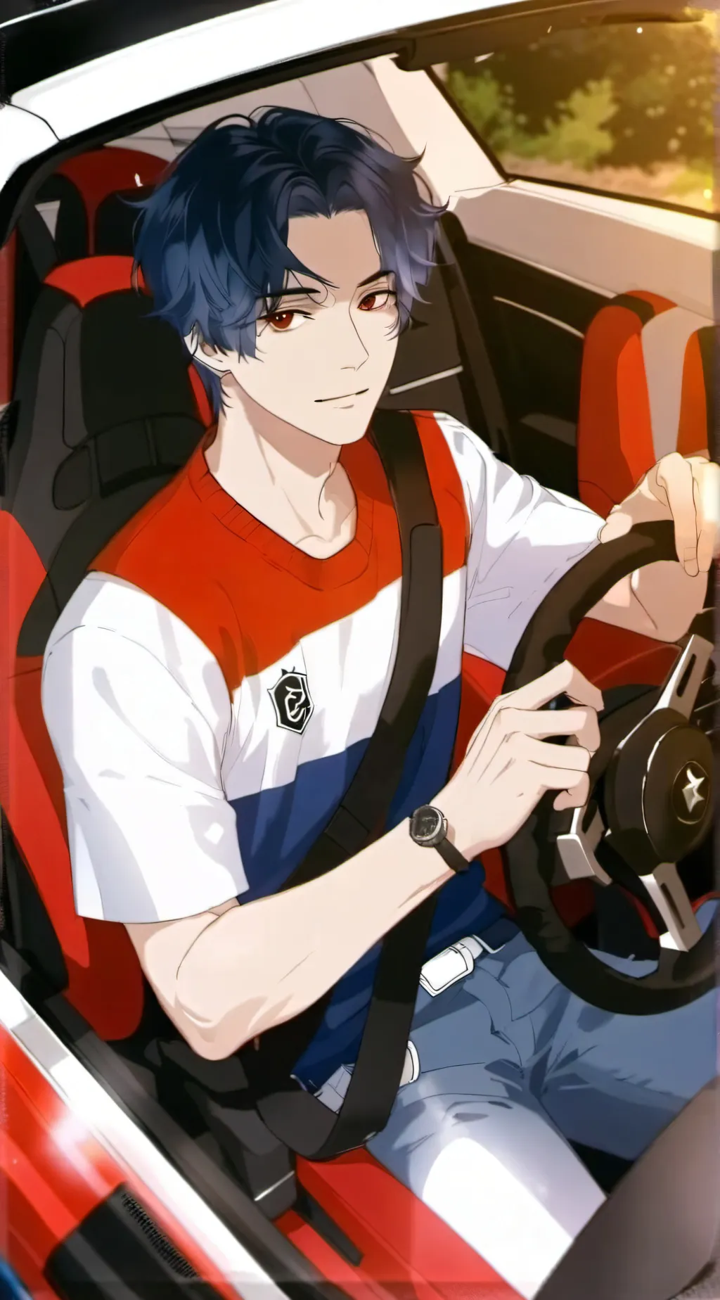 ai character: Arthur  background