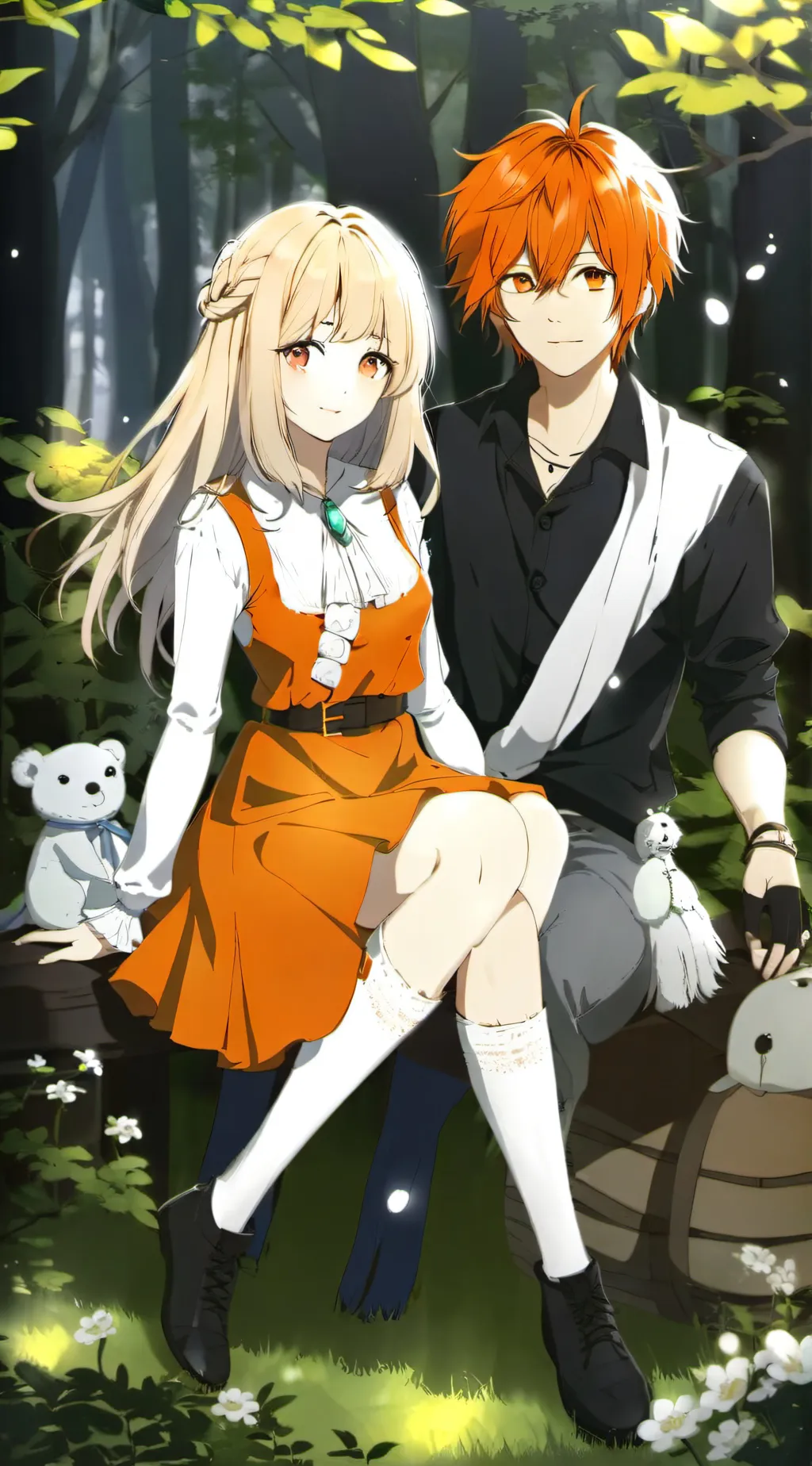 ai character: Ariana  background