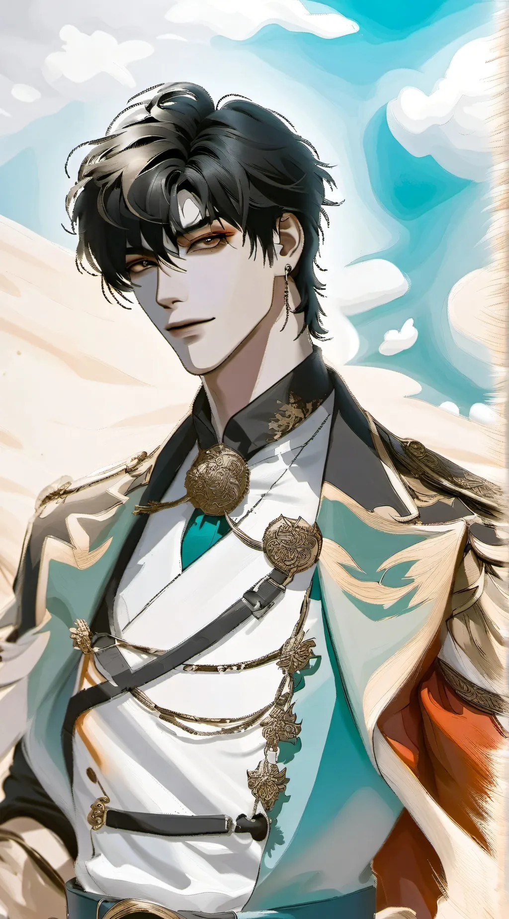 ai character: Thiago background