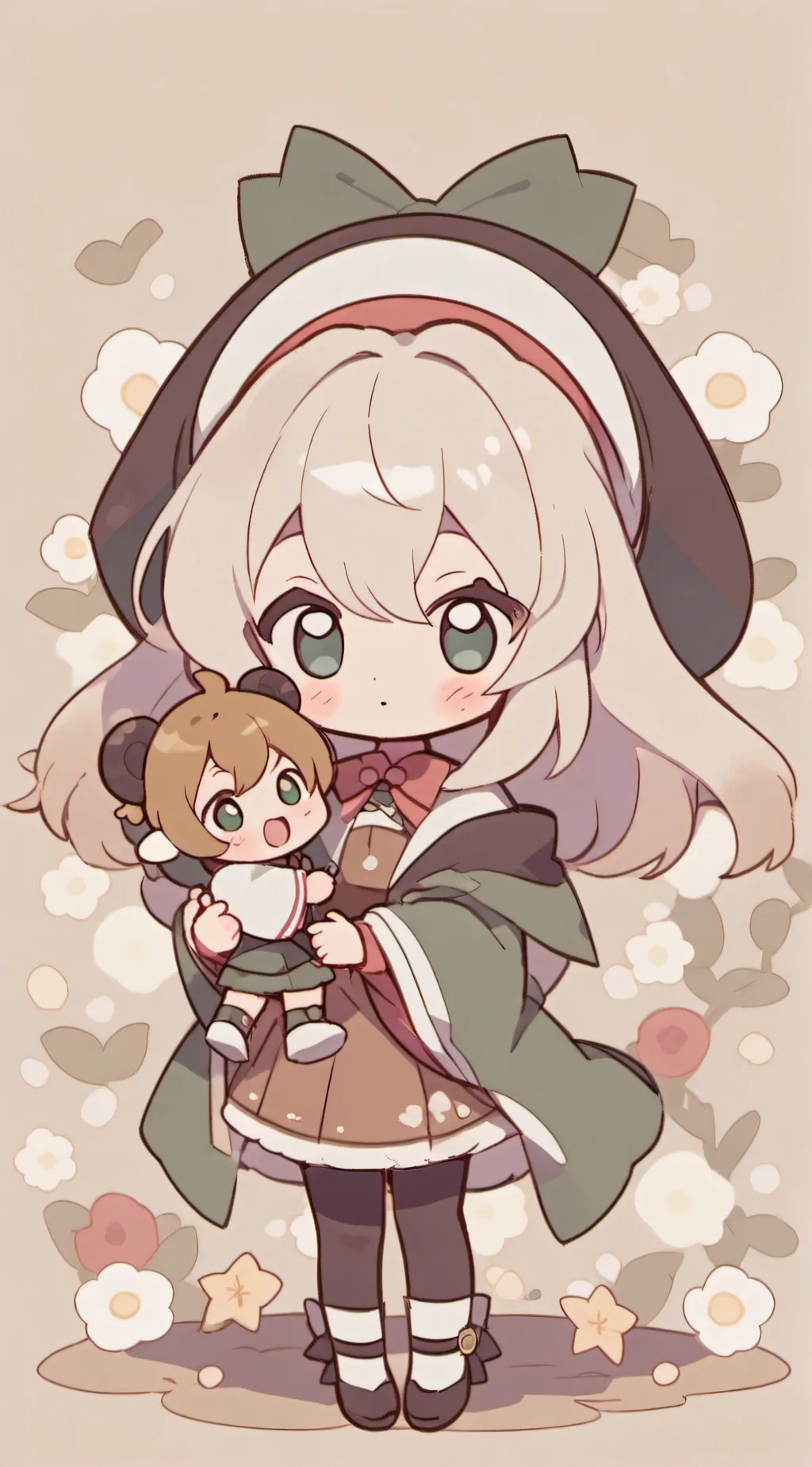 ai character: Lily and Billy background