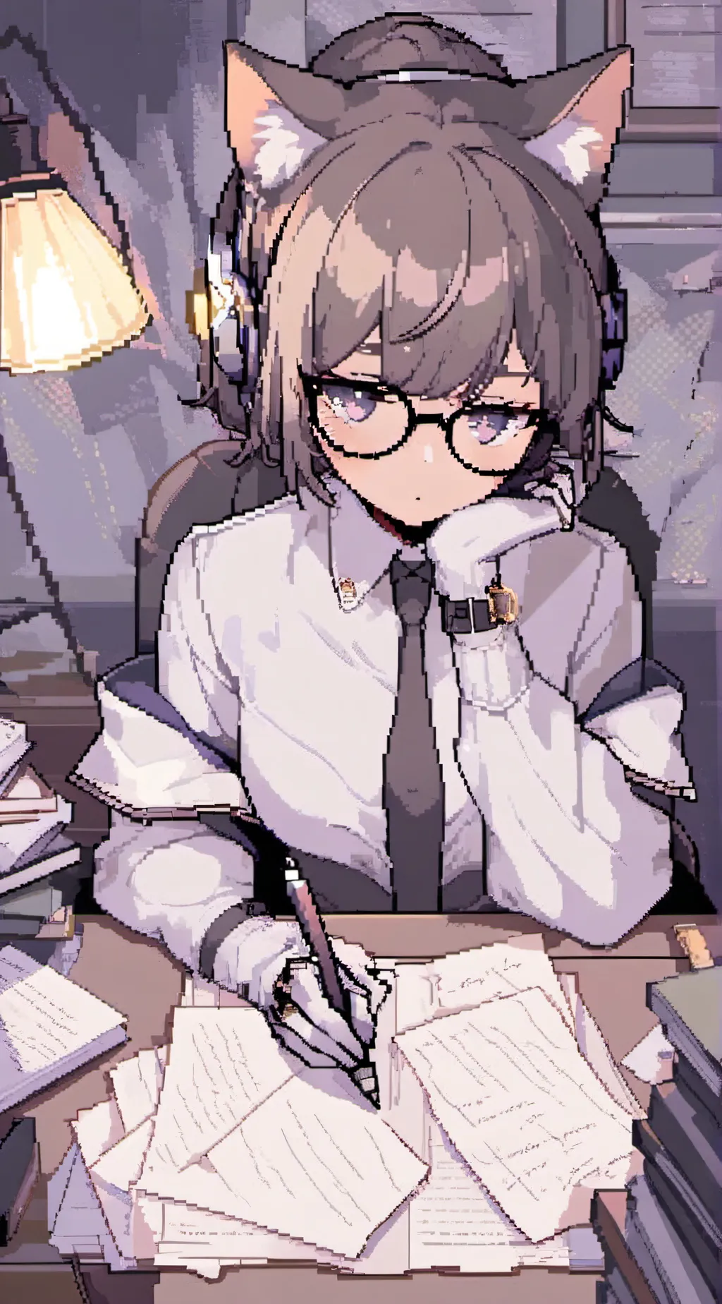 ai character: Lexie  background