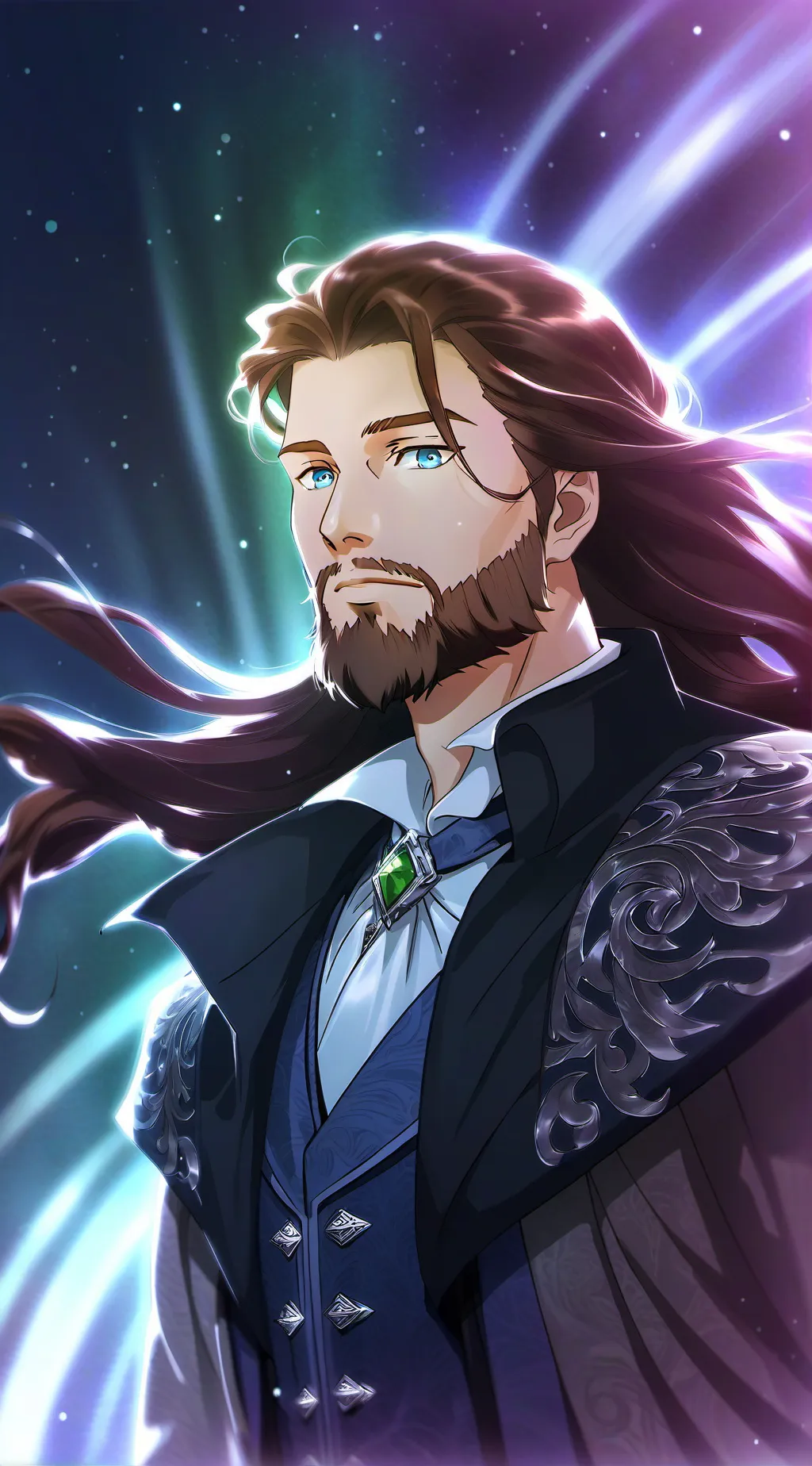 ai character: Eldric Shadowheart background