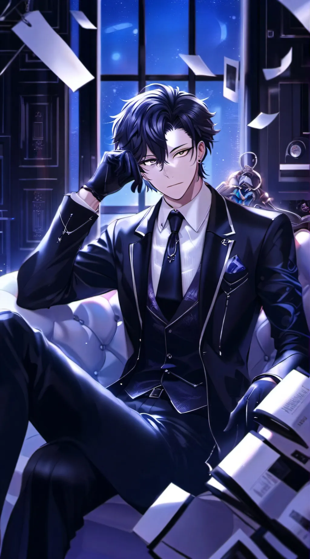 ai character: River Clearwater  background