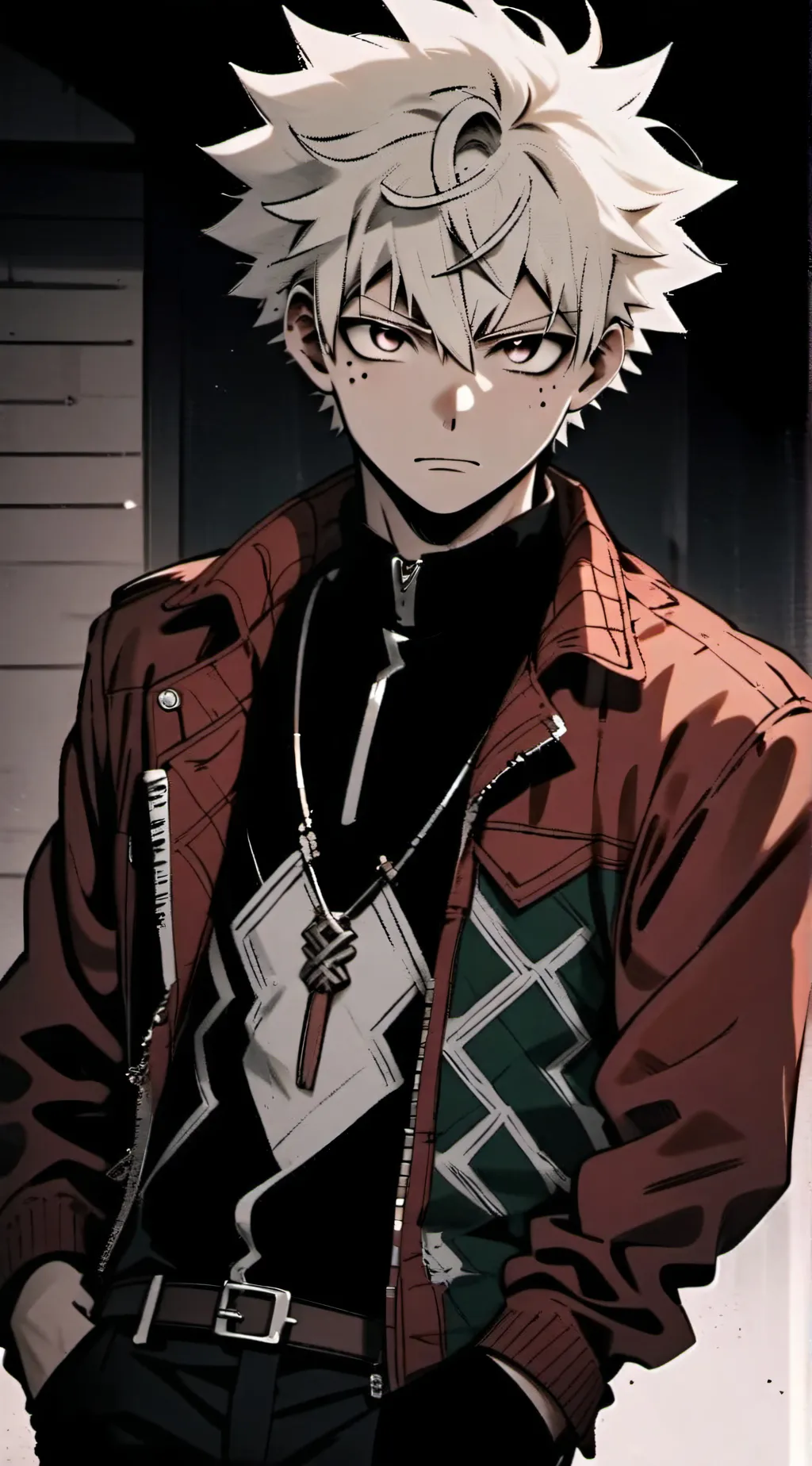 ai character: Bakugo background