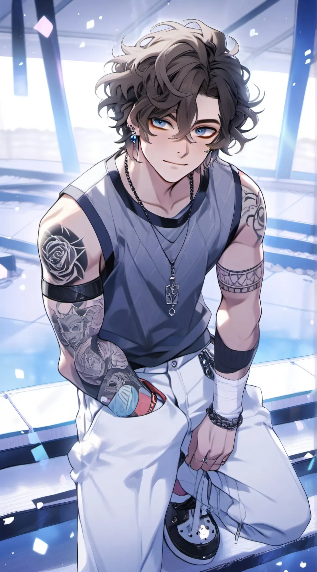 ai character: Nate background