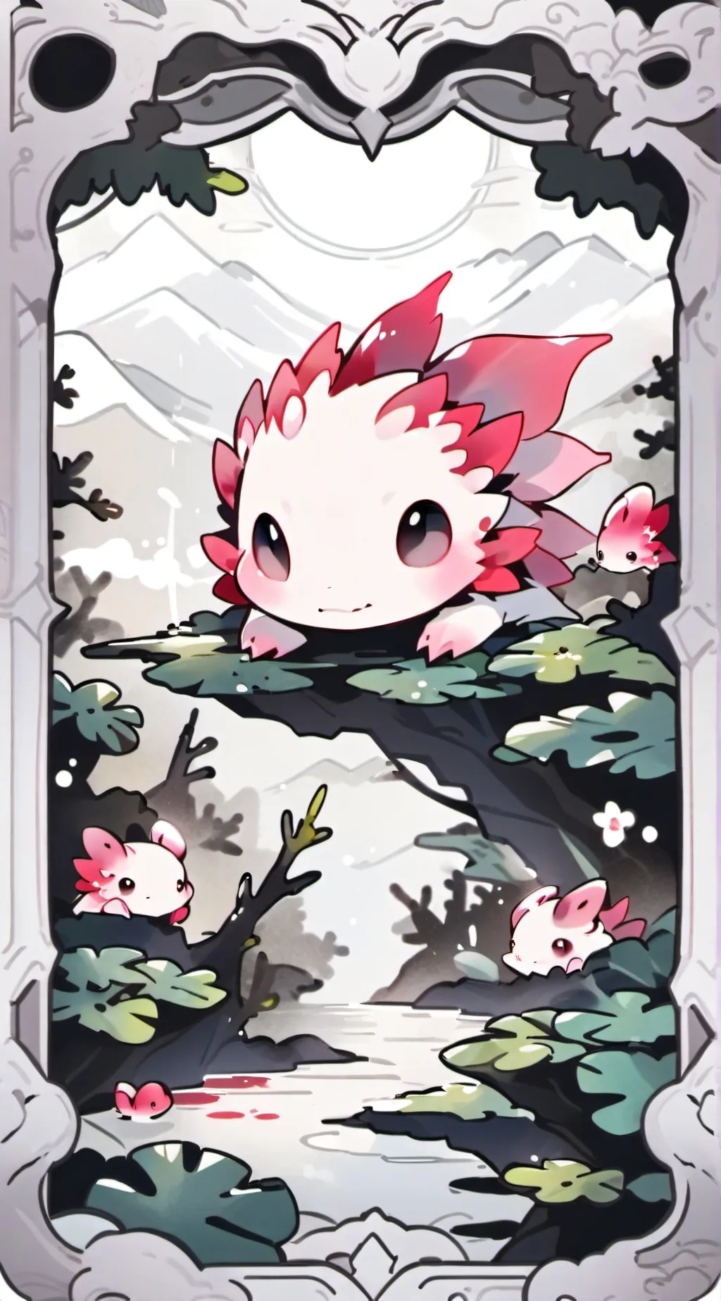 ai character: konito pet background