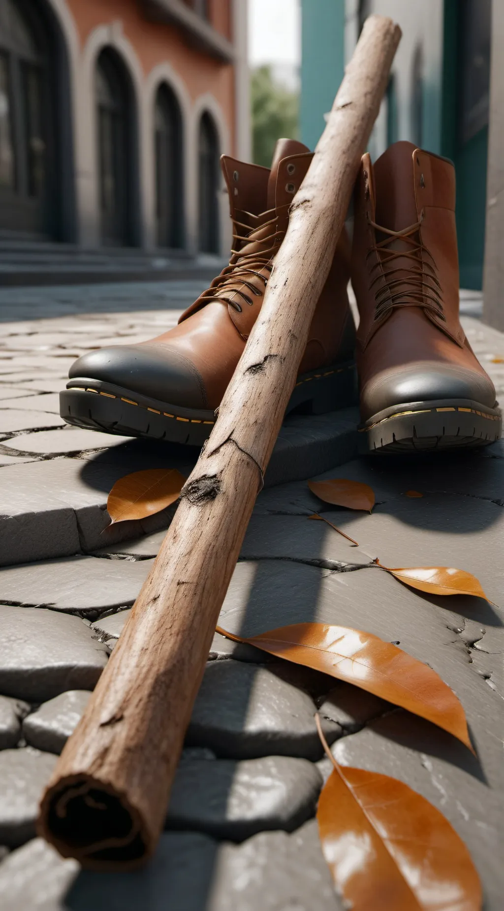 ai character: big stick background