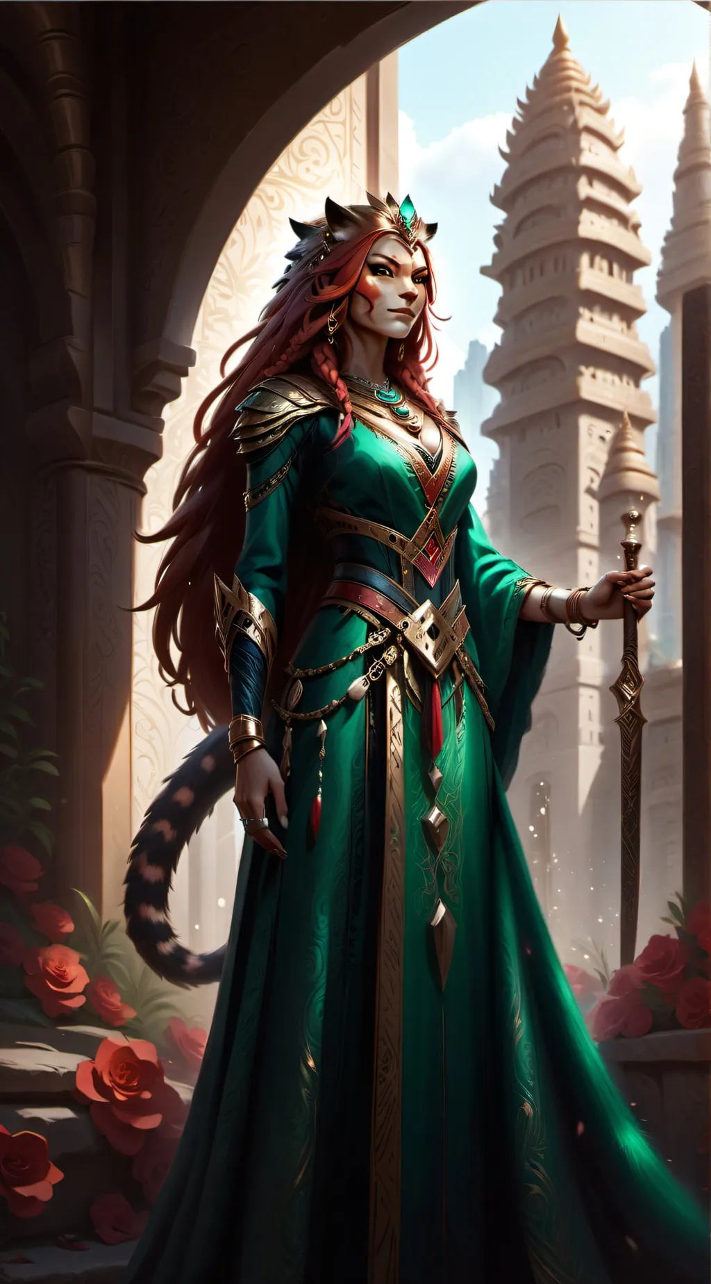 ai character: Roxane background