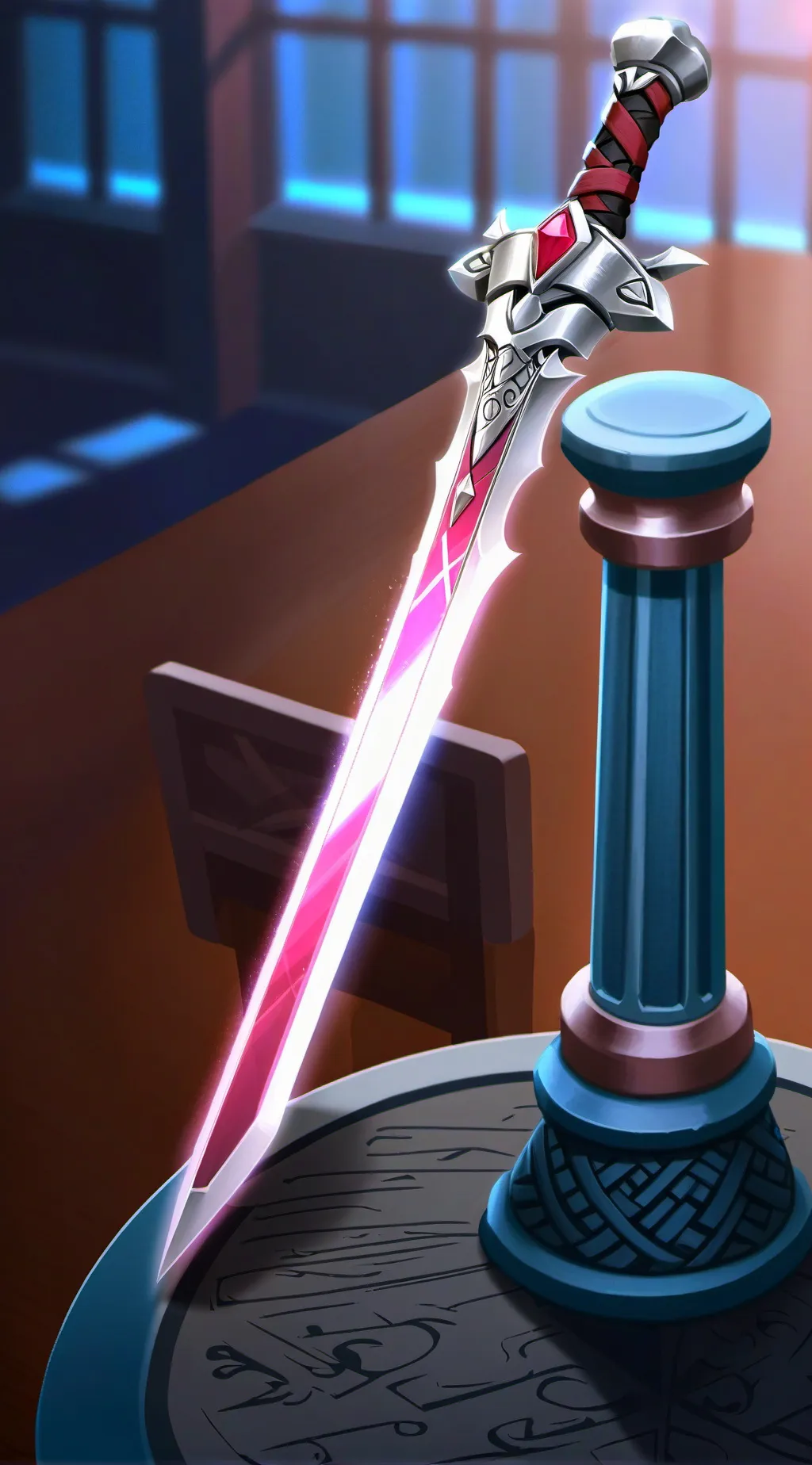 ai character: The Blade of Aria background