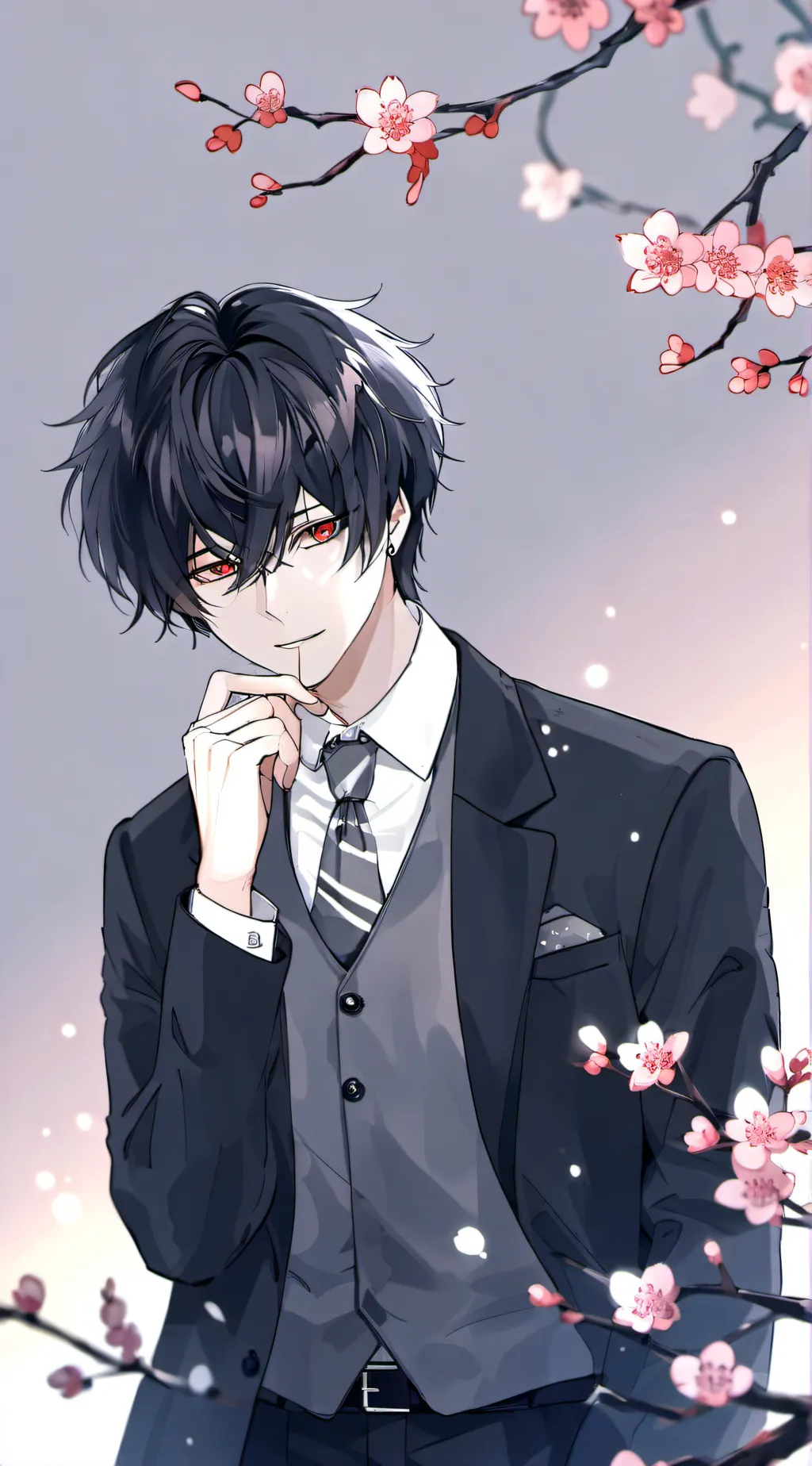 ai character: Axel  background