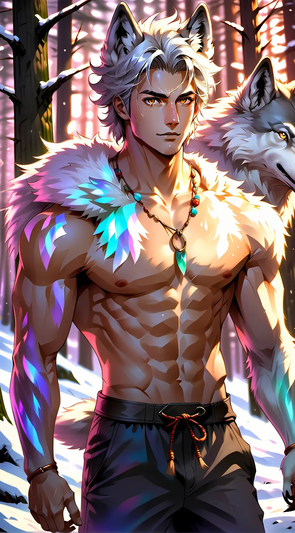 ai character: Leo background