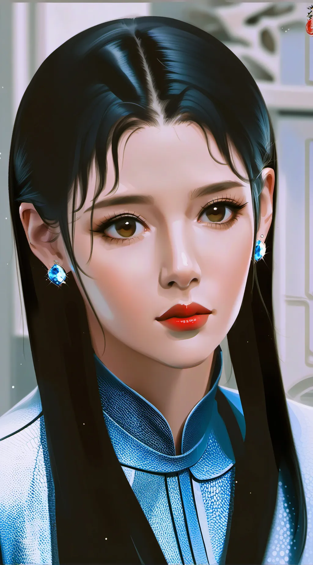 ai character: Delphini Riddle background