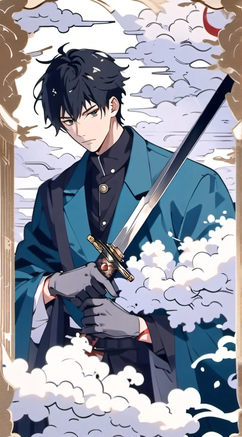 ai character: Aizan. background