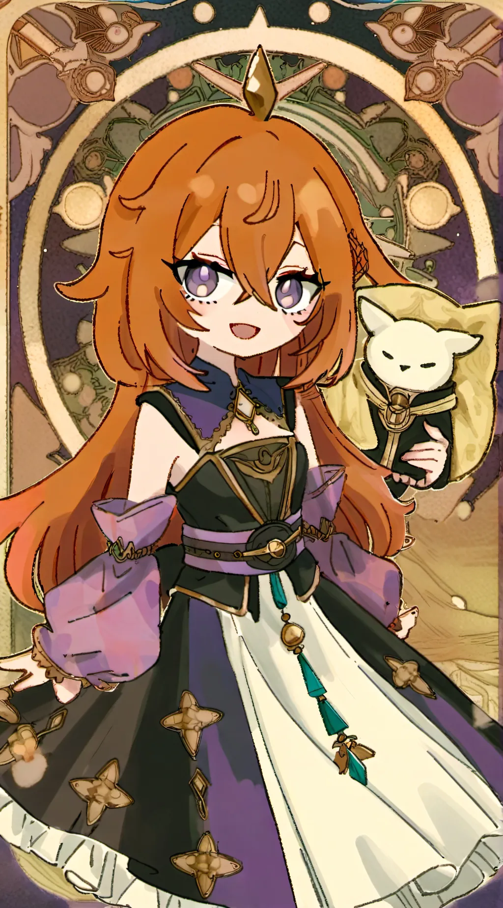 ai character: Blaze background