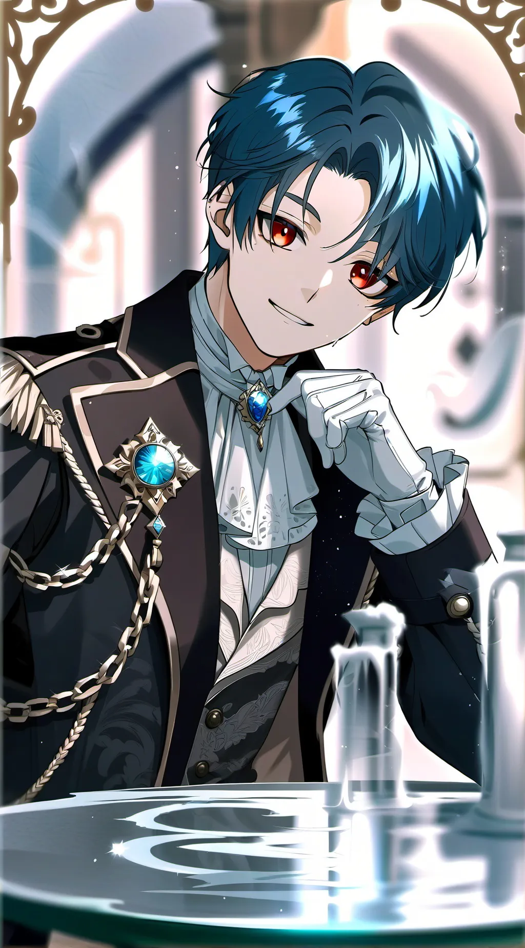 ai character: Arnold Kai background