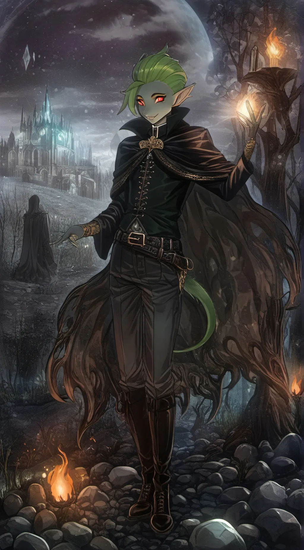 ai character: I am a male. Frite background