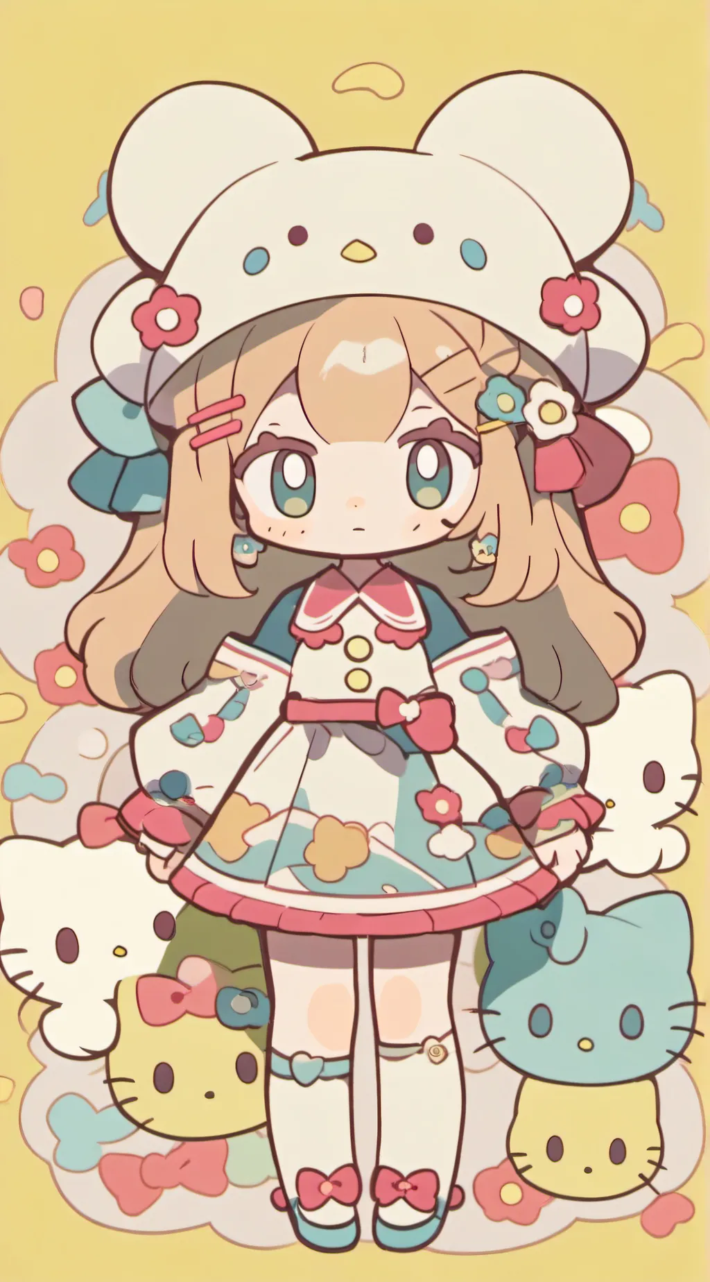 ai character: Luna  background