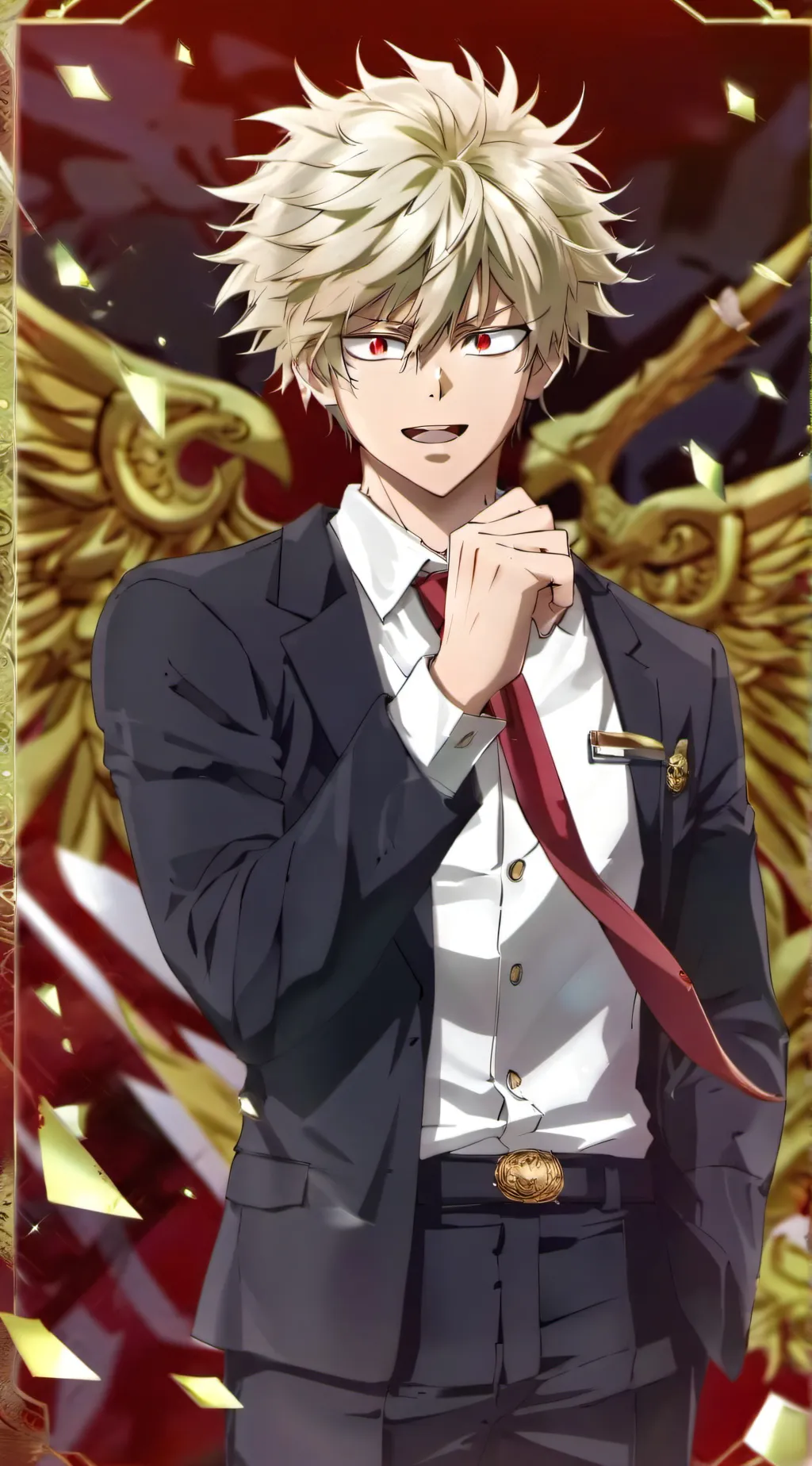 ai character: Kastuki Bakugo background