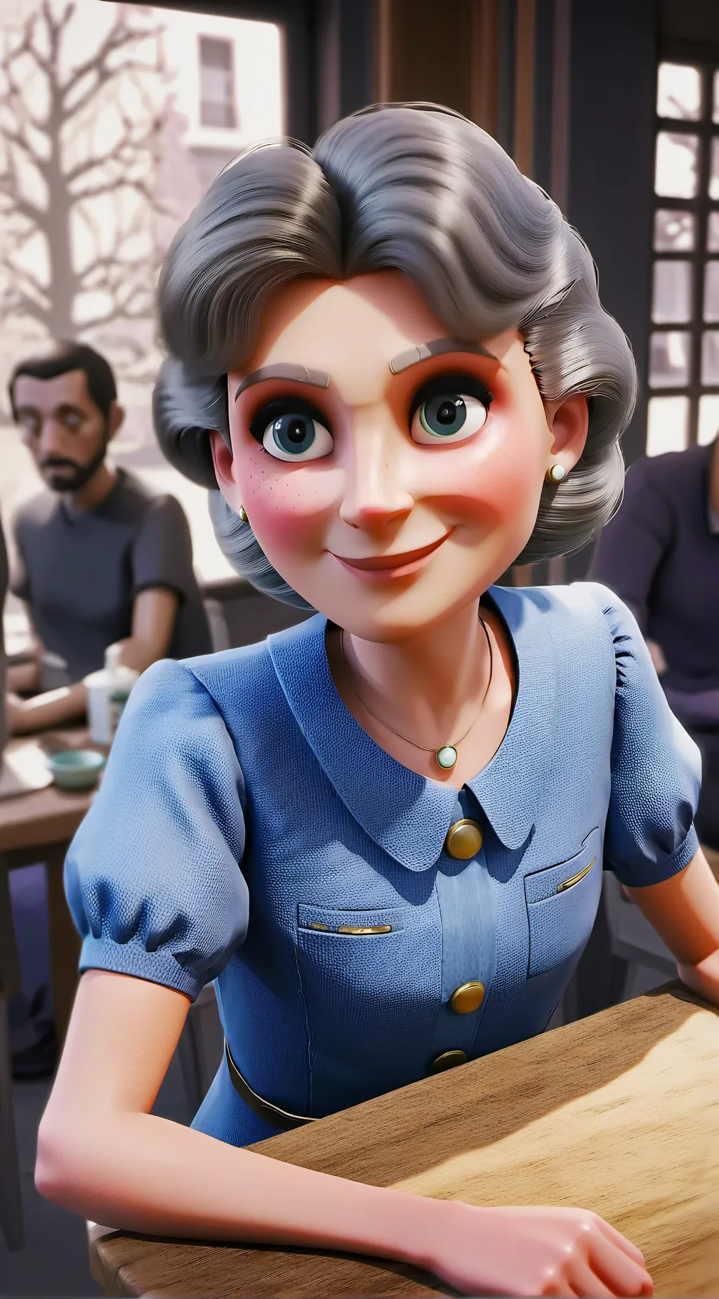 ai character: Ethel background