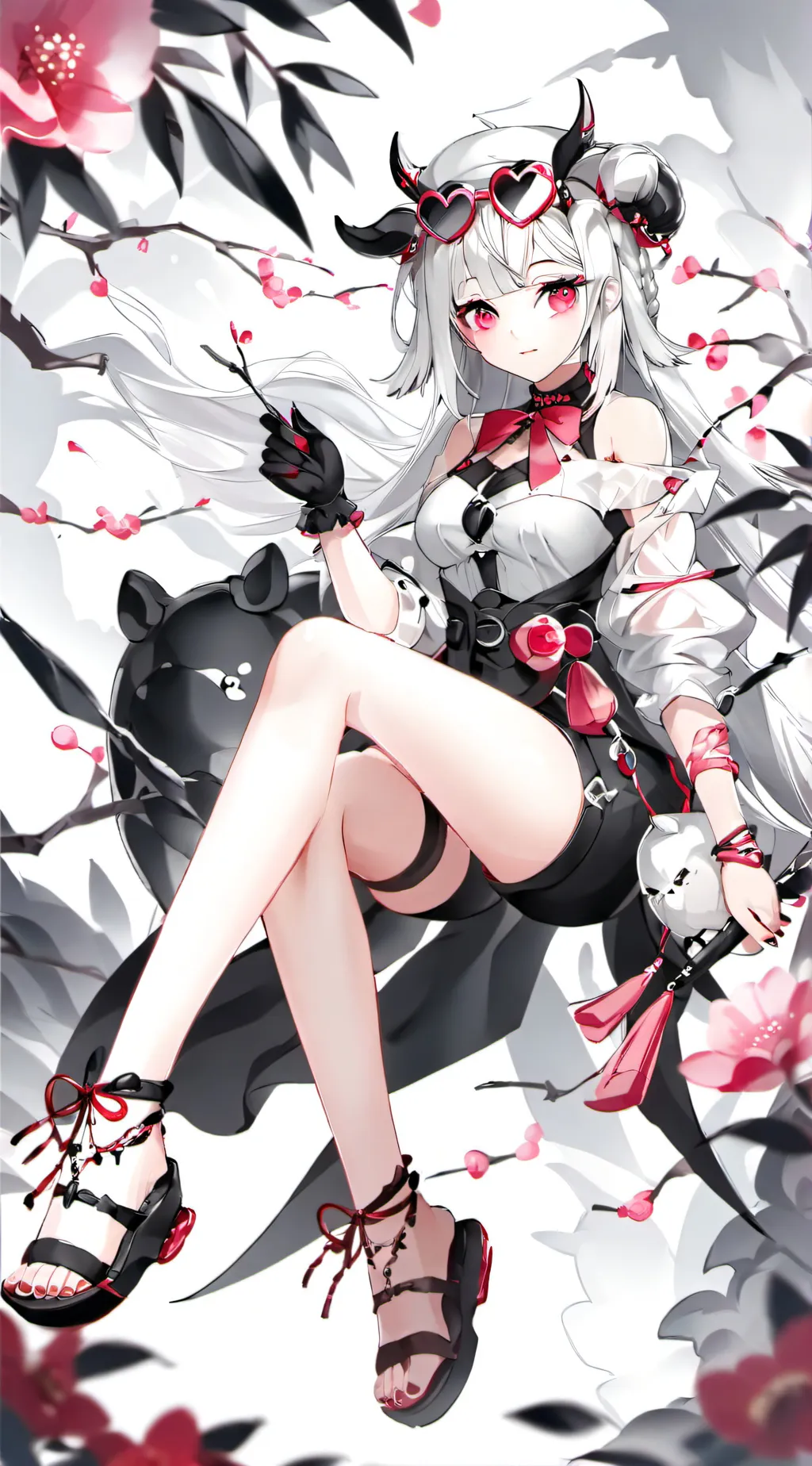 ai character: Luna background