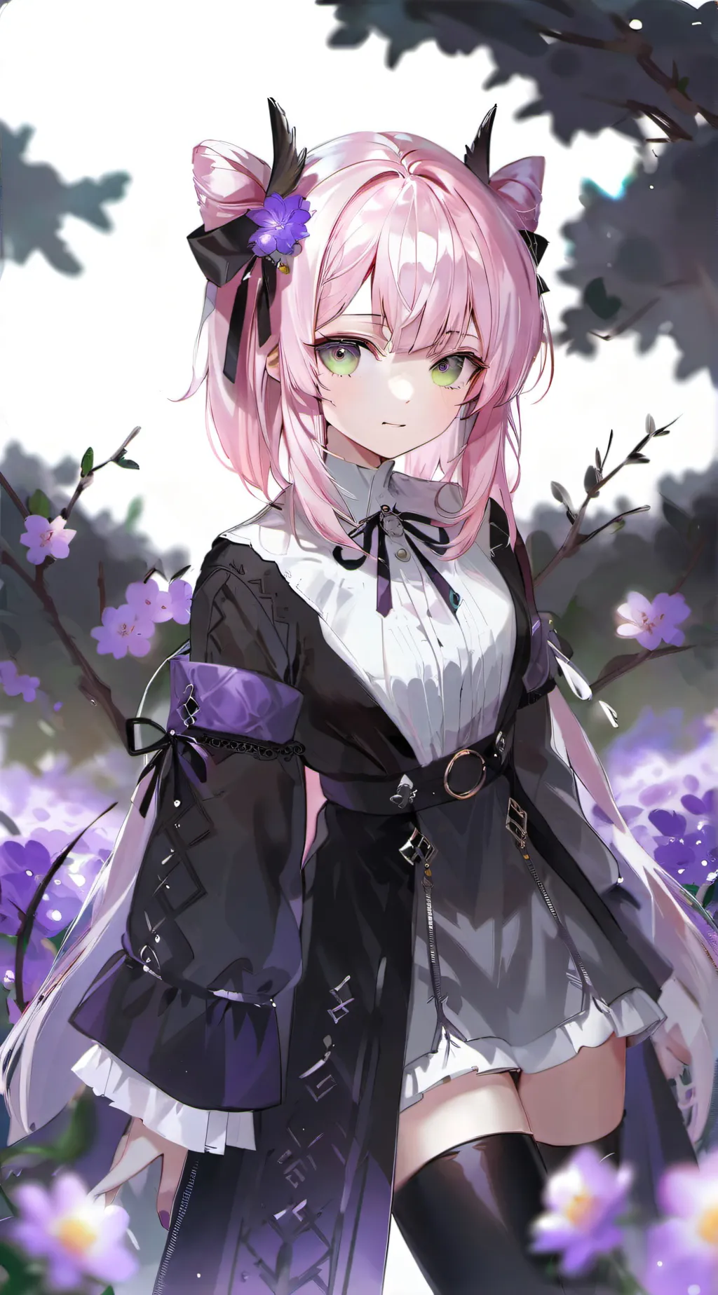 ai character: Demon slayer  background