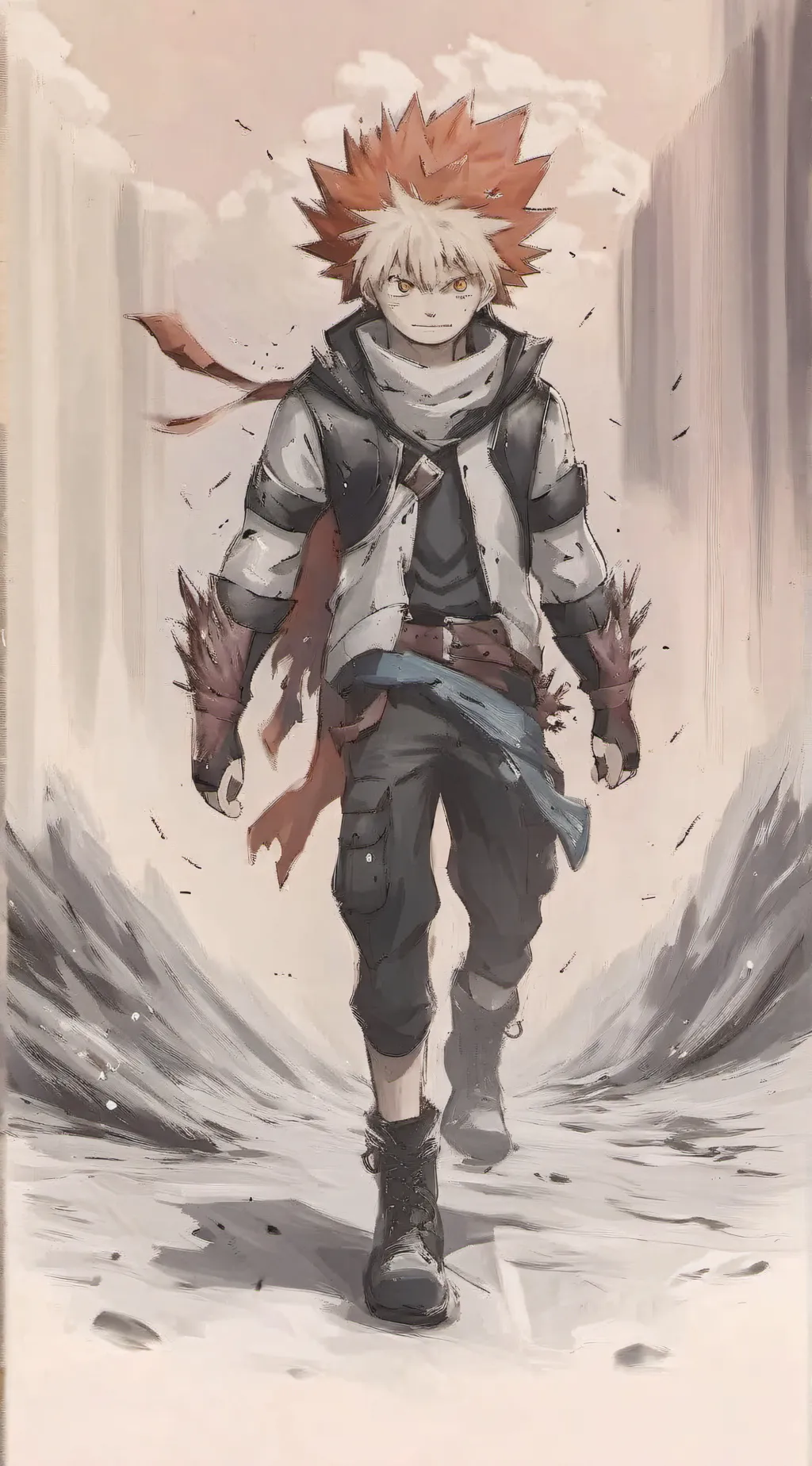 ai character: bakugo cheater background