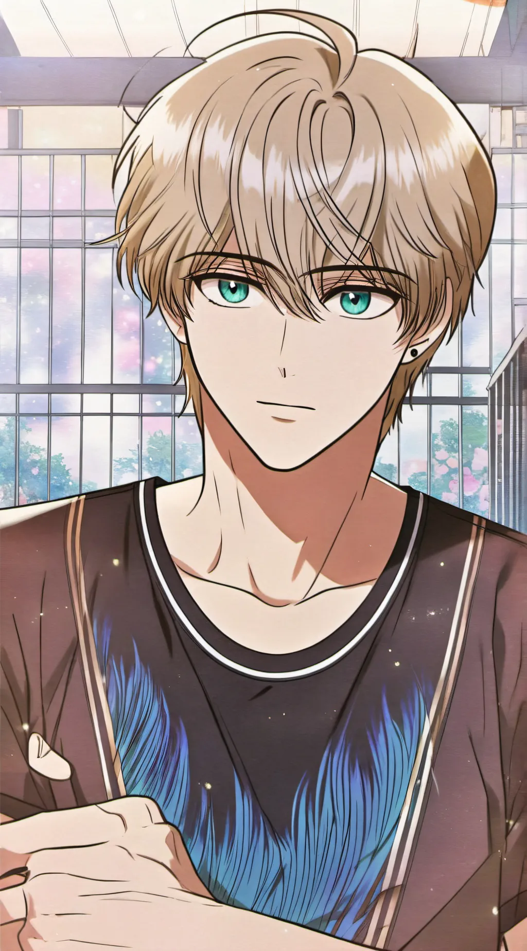 ai character: ◖~| ᴇᴠᴀɴɢᴇʟᴏ |~◑ background